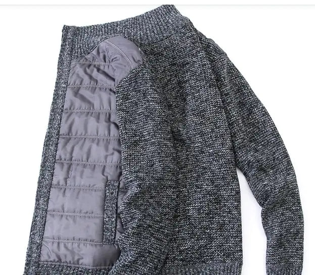 Slim Fit Men's Sweater Coat