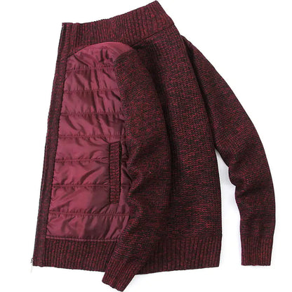 Slim Fit Men's Sweater Coat