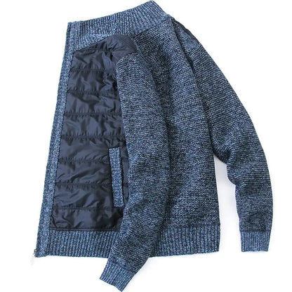 Slim Fit Men's Sweater Coat