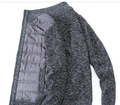 Slim Fit Men's Sweater Coat