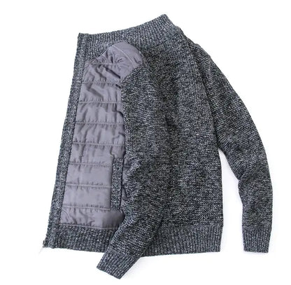 Slim Fit Men's Sweater Coat