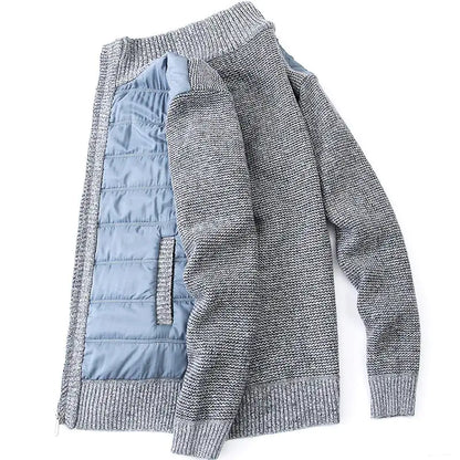 Slim Fit Men's Sweater Coat