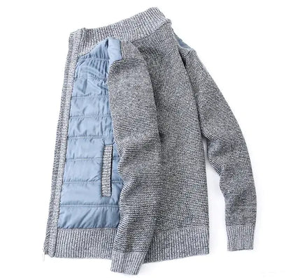 Slim Fit Men's Sweater Coat