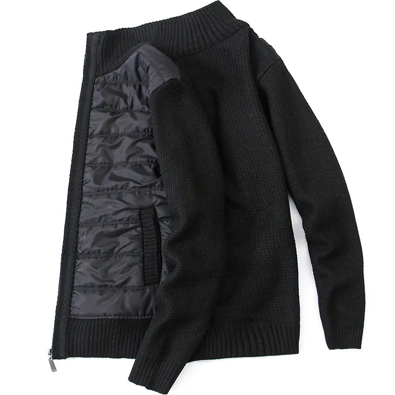 Slim Fit Men's Sweater Coat