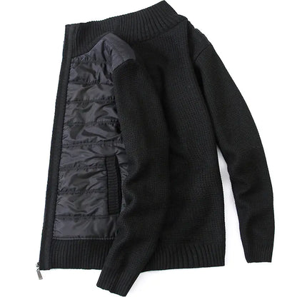 Slim Fit Men's Sweater Coat
