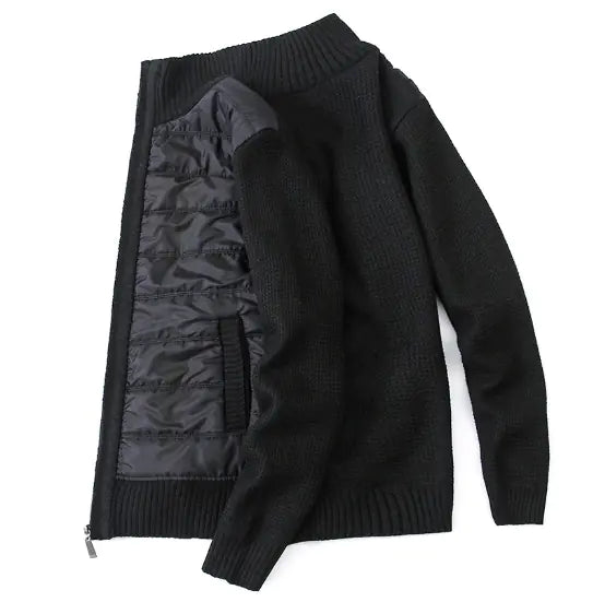 Slim Fit Men's Sweater Coat