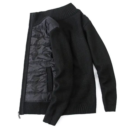 Slim Fit Men's Sweater Coat