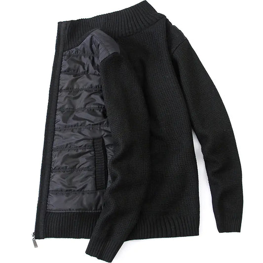 Slim Fit Men's Sweater Coat